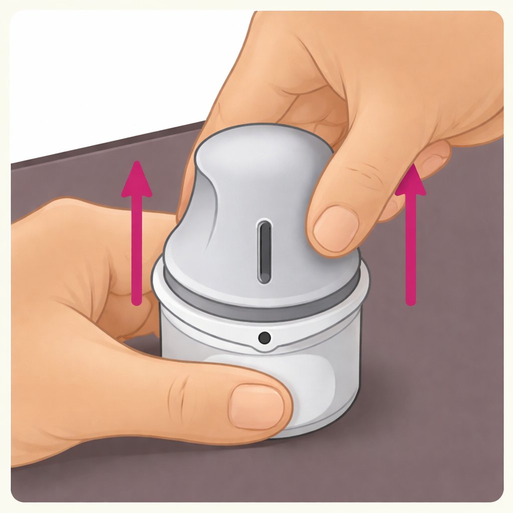 Lift applicator out of sensor pack